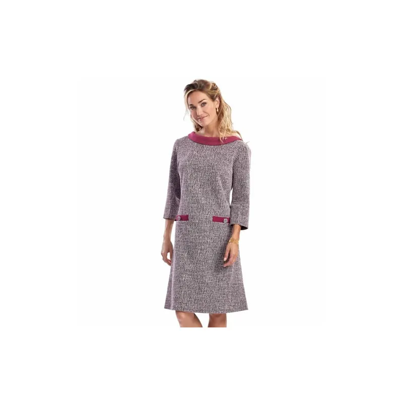 Robe «tweed» Jackie
