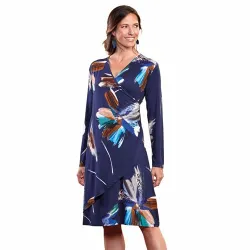 Robe cache-cœur Carla