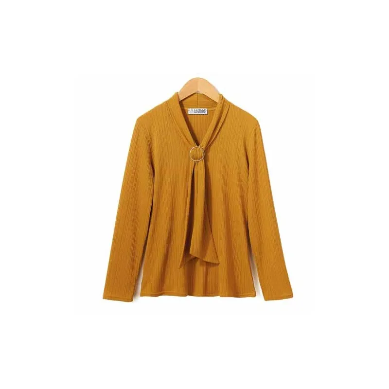 Tunique col foulard