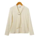 Tunique col foulard