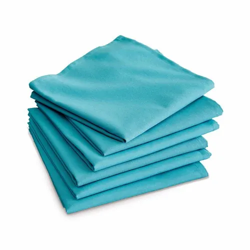 Les 6 serviettes unies BlanClarence®