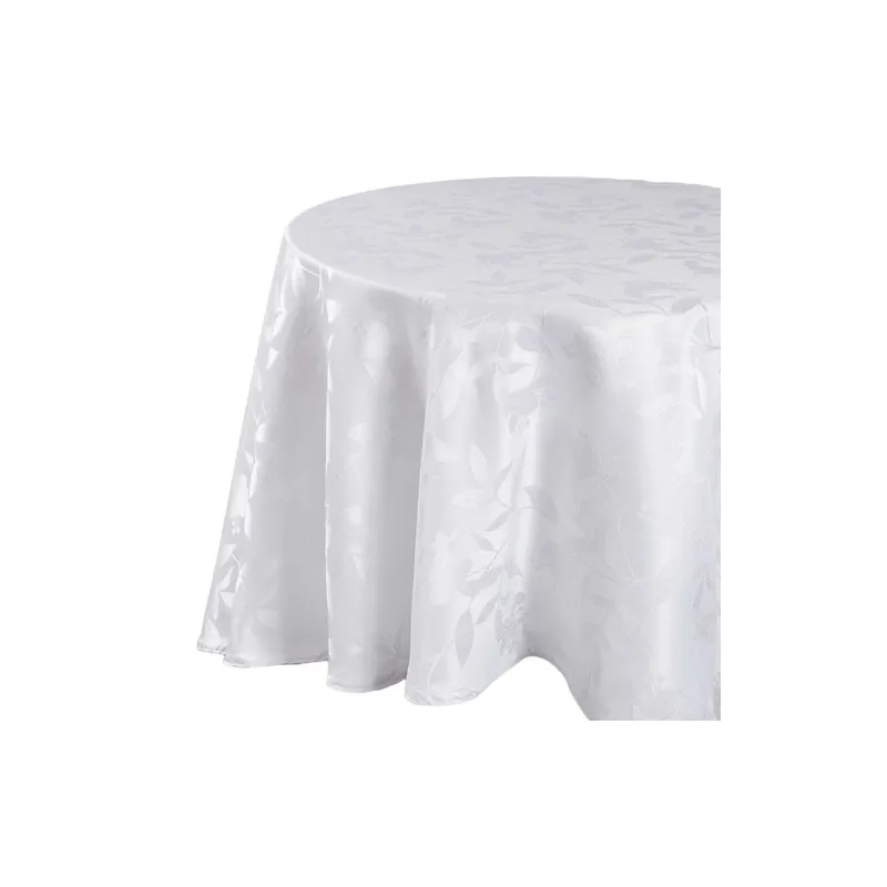 Nappe Cotillon ronde BlanClarence®