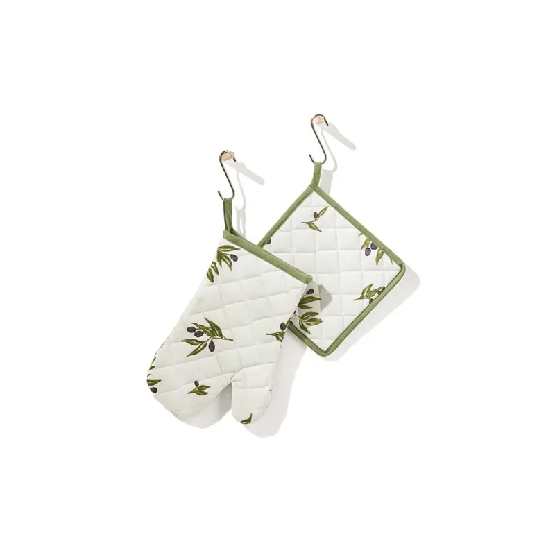 Gant et manique l'olivier BlanClarence®