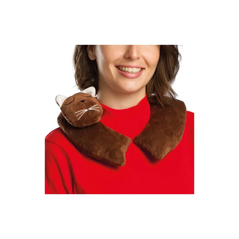 Coussin chauffant nuque Chat