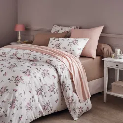 Housse de couette Romance BlanClarence®