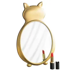 Miroir chat beauté