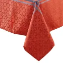 Nappe jacquard antitache «Tomette» Rectangulaire