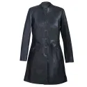 Manteau cuir 3/4
