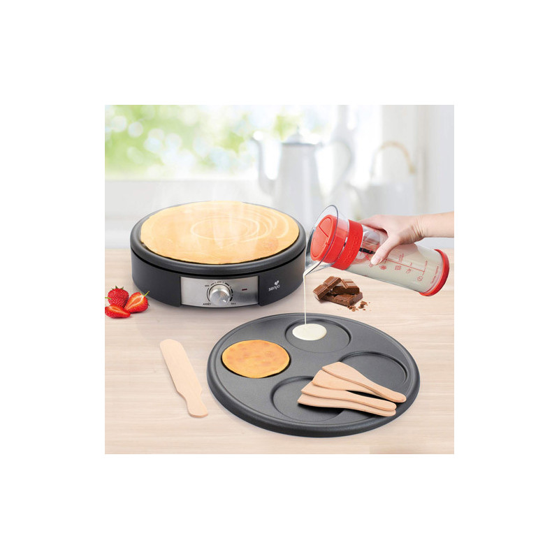 Crêpière électrique 2 en 1
