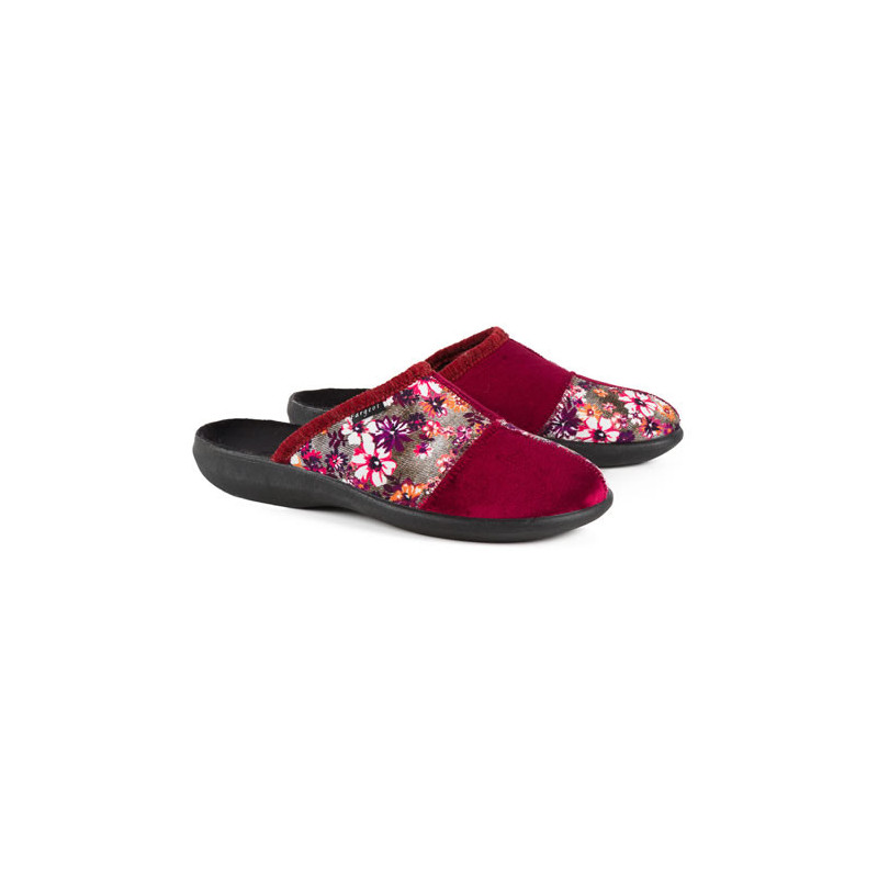 Mules velours Patchwork (6)