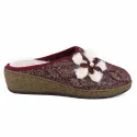 Mules «Fleur des neiges»