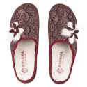 Mules «Fleur des neiges»