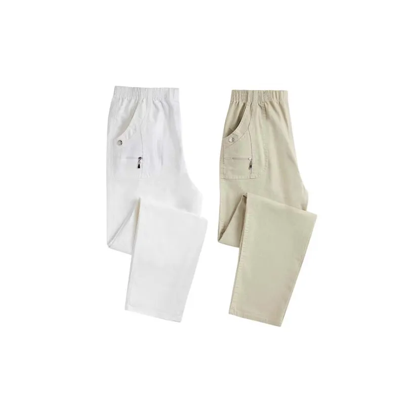 Pantalons denim extensibles - les 2