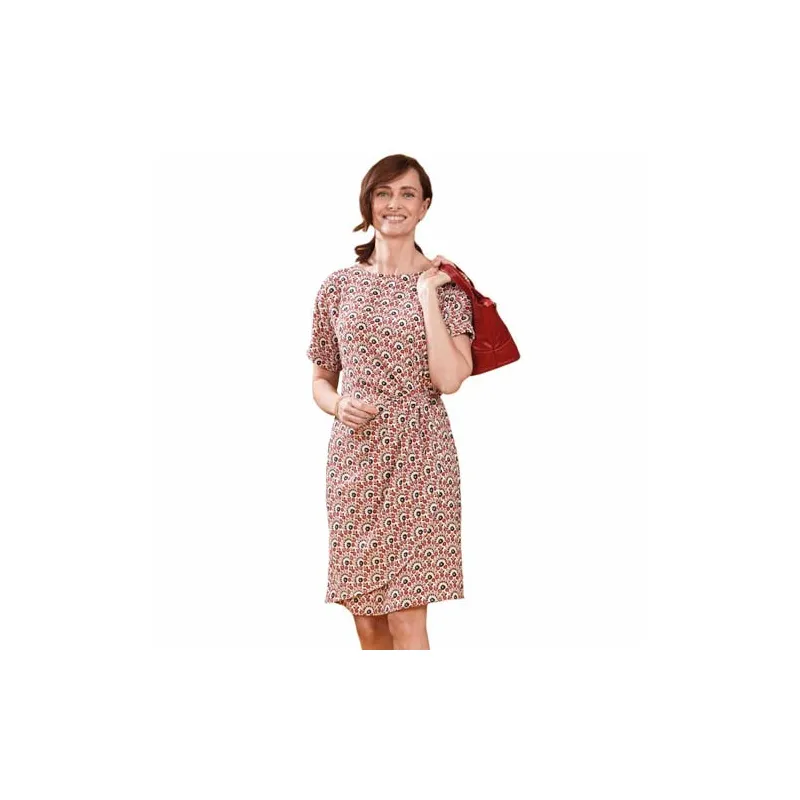 Robe drapée Anna