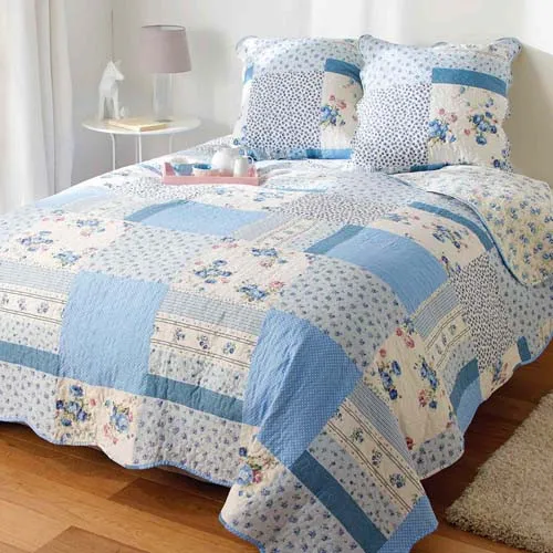 Couvre-lit patchwork d’été