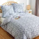 Parure de lit Fleurs de coton