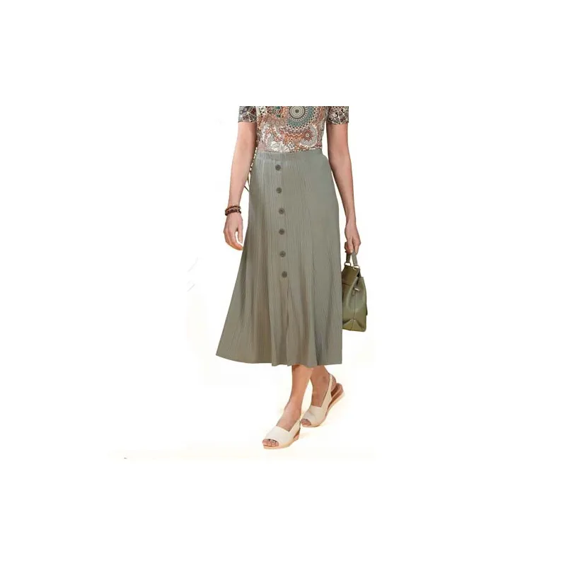 Jupe maille côtelée