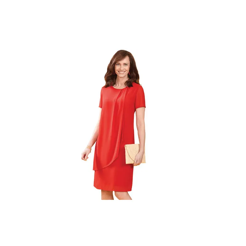 Robe voile Rubis