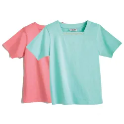 Tee-shirt brodés Ornella - les 2