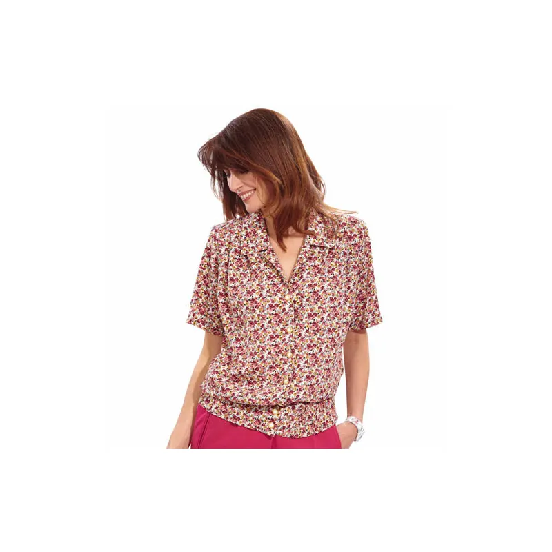 Chemisier blousant Lauren