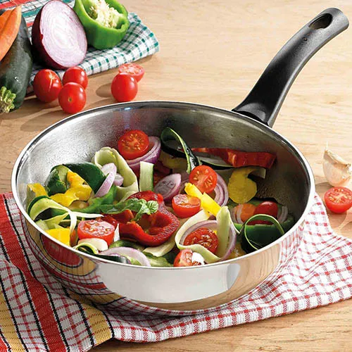 Poêle inox Ø 28 cm