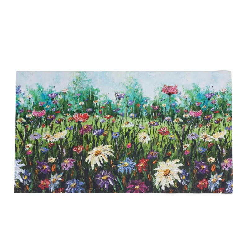 Tapis «Jardin fleuri» grand