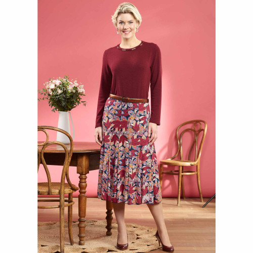 Jupe multi-panneaux Lucie