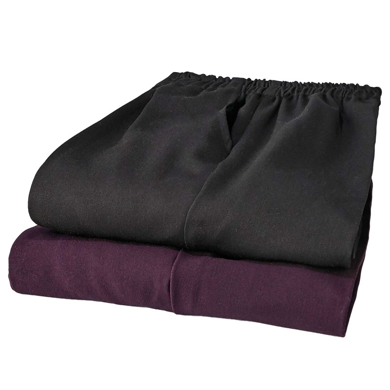 Pantalons infroissables - les 2