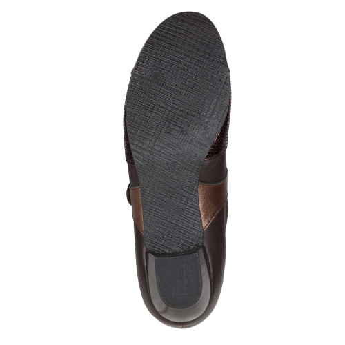 Escarpins bi-matière à scratch