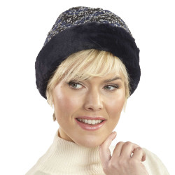Toque tweedée