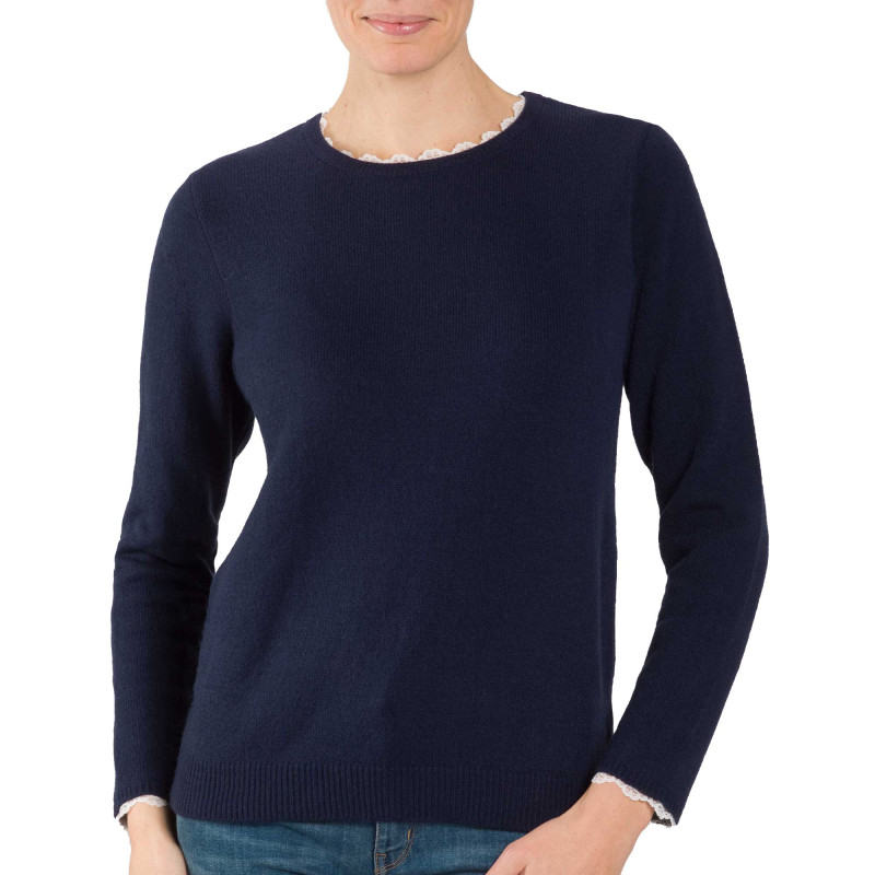 Pull dentelle