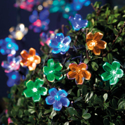Guirlande solaire "Fleurs...