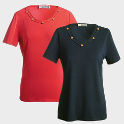 Tee-shirts Agathe - les 2