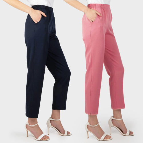 Pantalons "Easy-care" - les 2