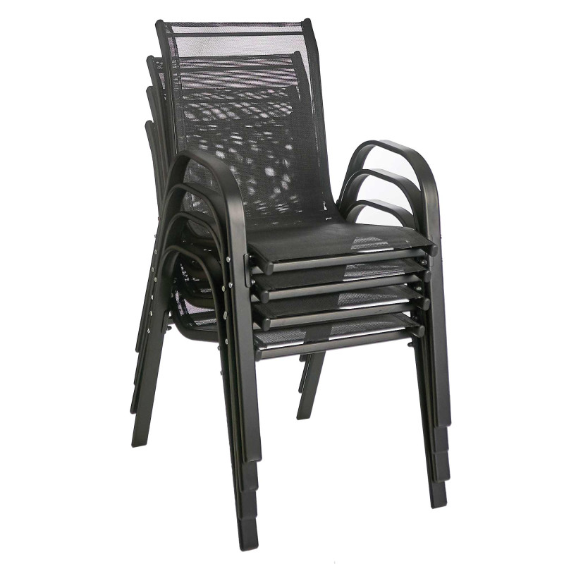 Salon de jardin extensible - 4 chaises supplémentaires