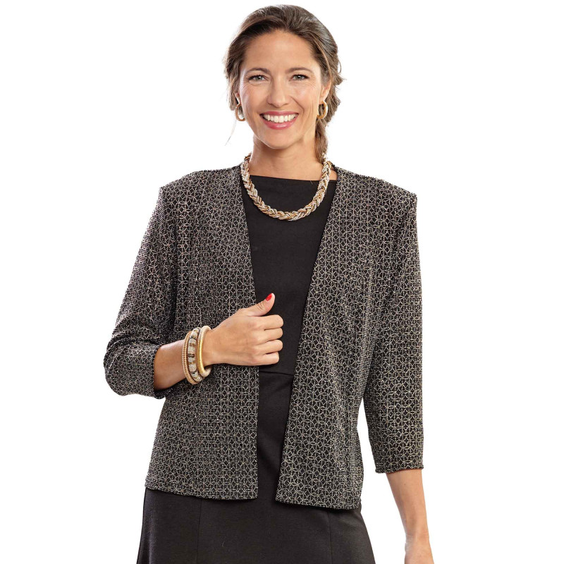 Veste-boléro Pailletée