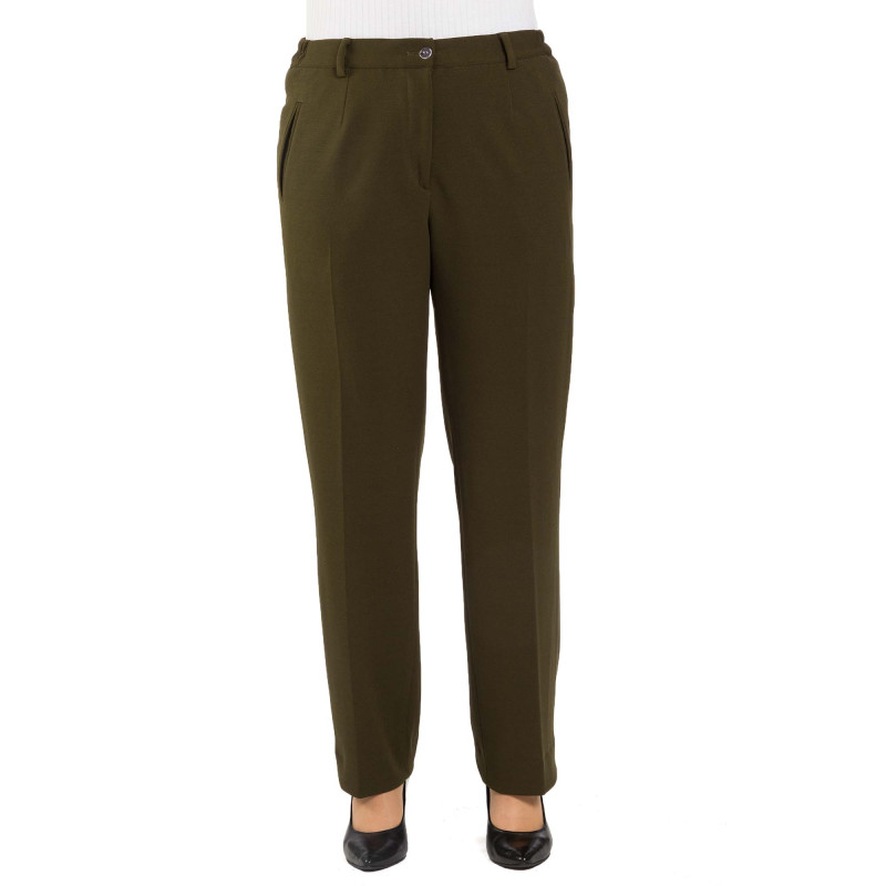 Pantalon crêpe infroissable