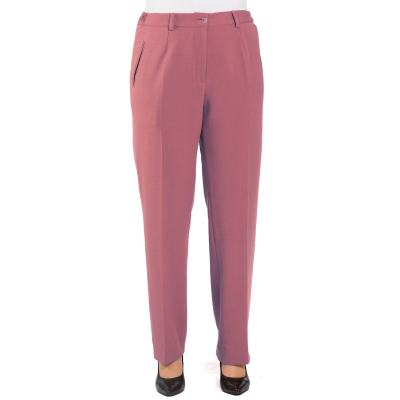 Pantalon crêpe infroissable