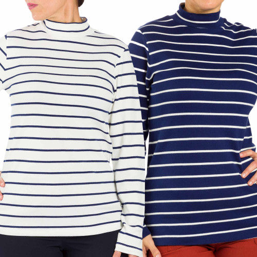 Sous-pulls rayés Finistère - les 2