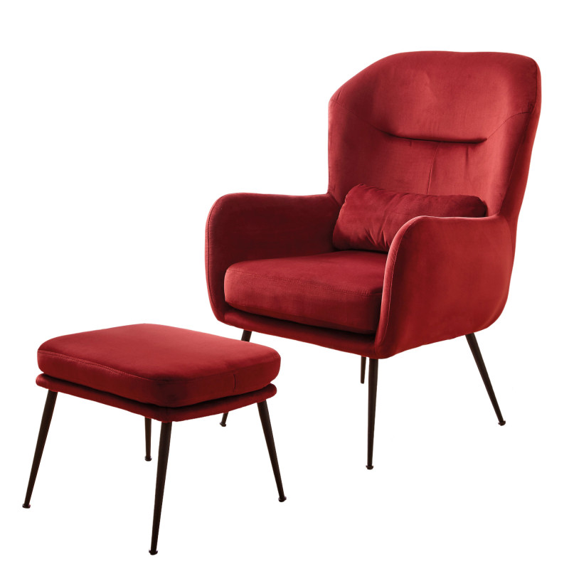 Fauteuil velours
