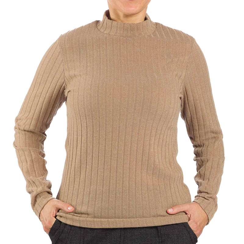 Pull maille côtelée (5)