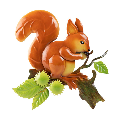 Écureuils gourmands décoratifs - les 2