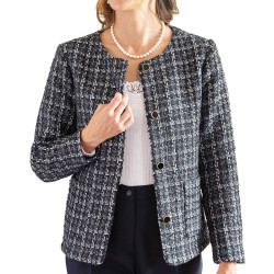 Veste tweedée