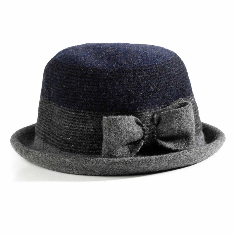 Chapeau cloche en laine (4)