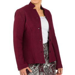 Veste lainage Amarante