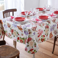 Toile cirée fleurs d’antan...