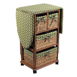 Commode de repassage pliante