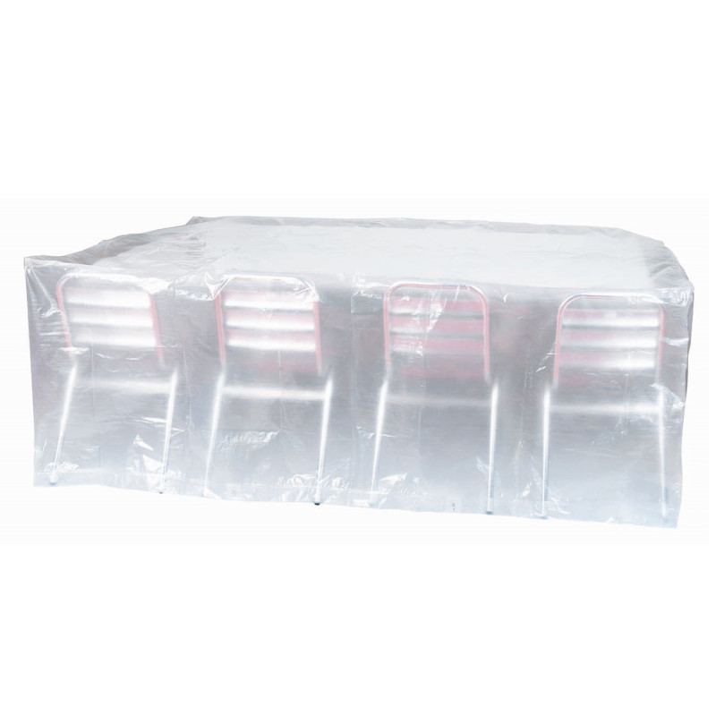 Housse de protection - Table rectangulaire et 8 fauteuils