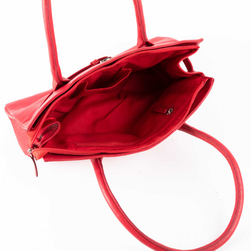 Sac à main cuir lady-rubis