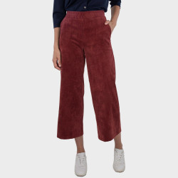 Pantalon ample en velours